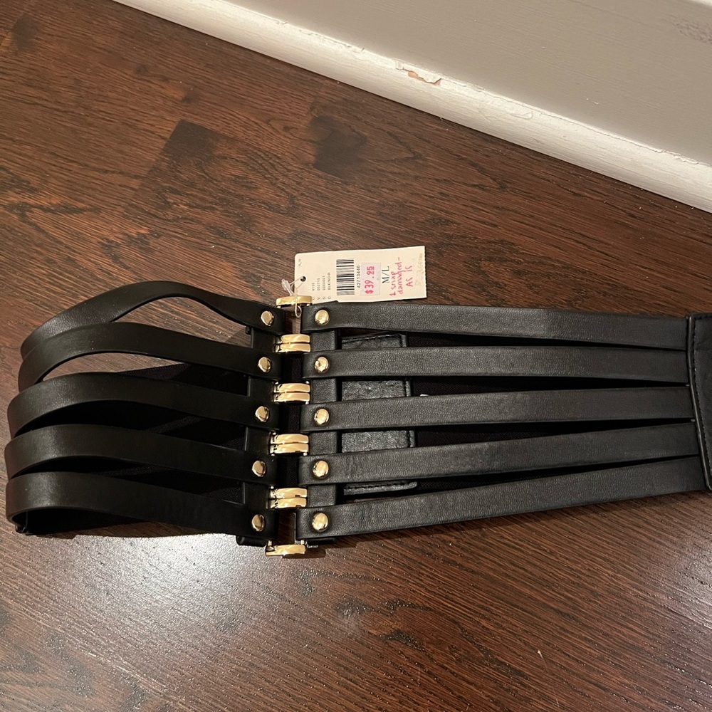 Anthropologie Corset Strappy Belt